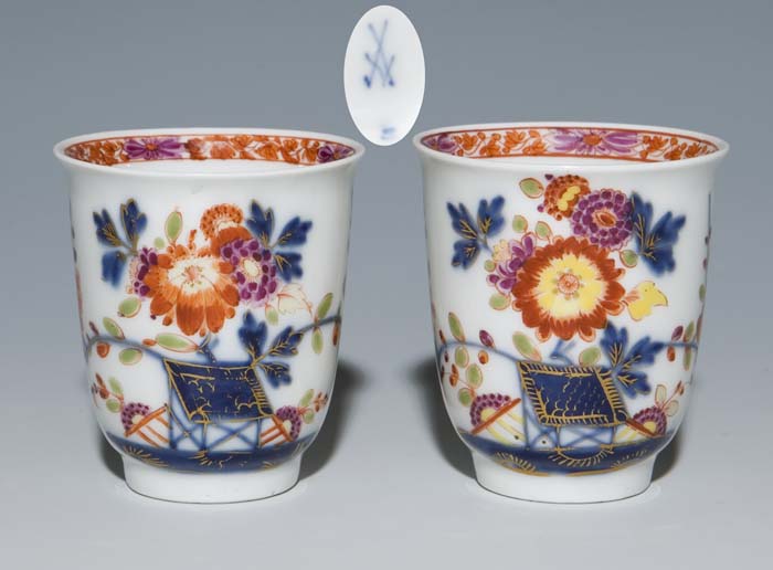 Paar Barock-Koppchen.