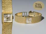 Schweizer Gold-Armbandur.