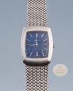 Schweizer Gold-Armbanduhr.