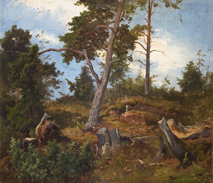 Landschaftsmaler Mitte 19.Jahrhundert.