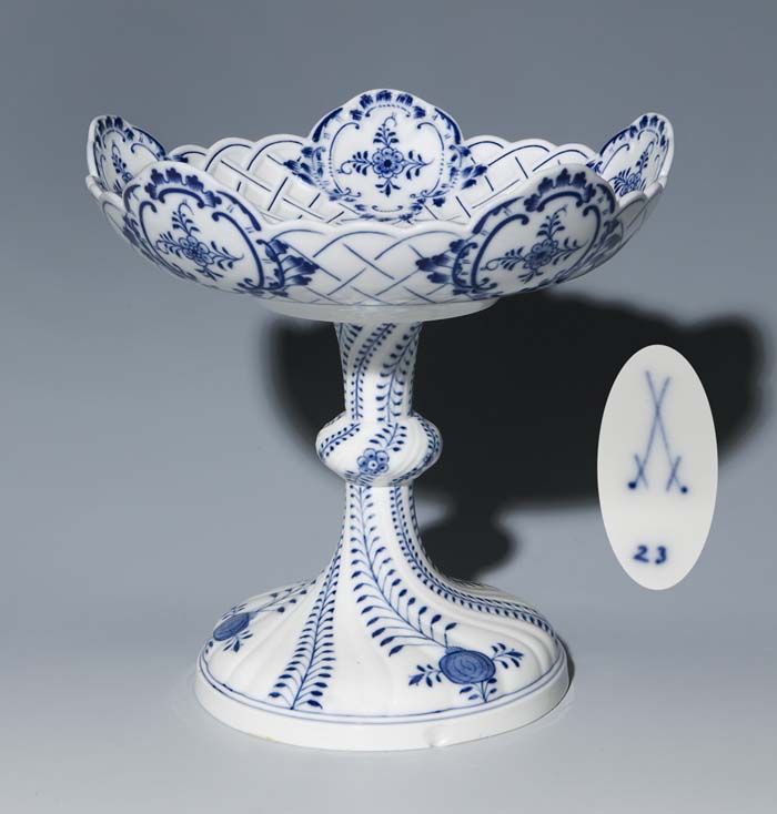 Blaudekor-Tafelaufsatz.