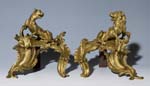 Pendant Barock-Kaminböcke.