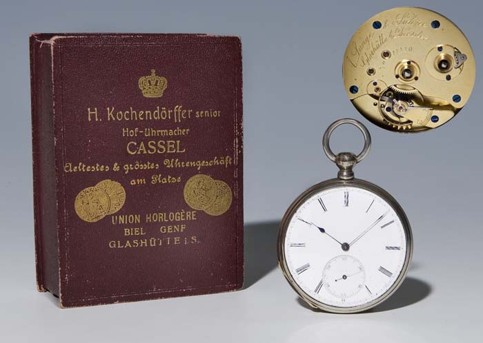 Schlüssel-Taschenuhr.