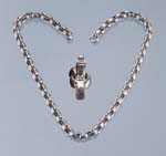 Exklusives Designer Platin-Collier von