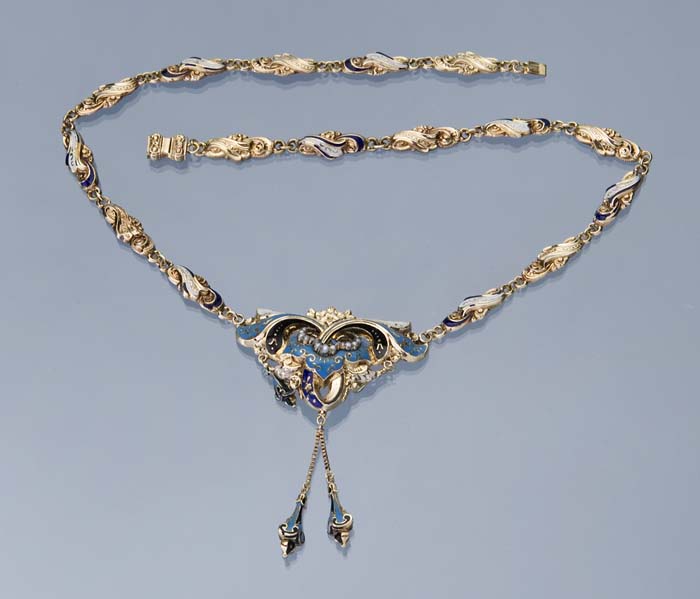 Biedermeier-Collier.