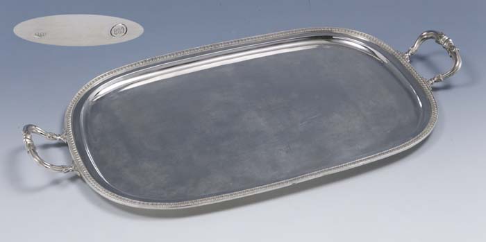 Großes Henkel-Tablett.
