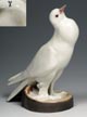 Jugendstil-Tierfigur.