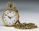Jugendstil-Damenhängeuhr, Kette.