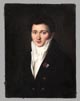 Biedermeier-Porträt.