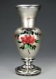 Silberglas-Balustervase.
