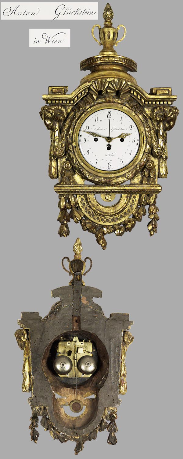 Louis XVI-Cartelluhr.