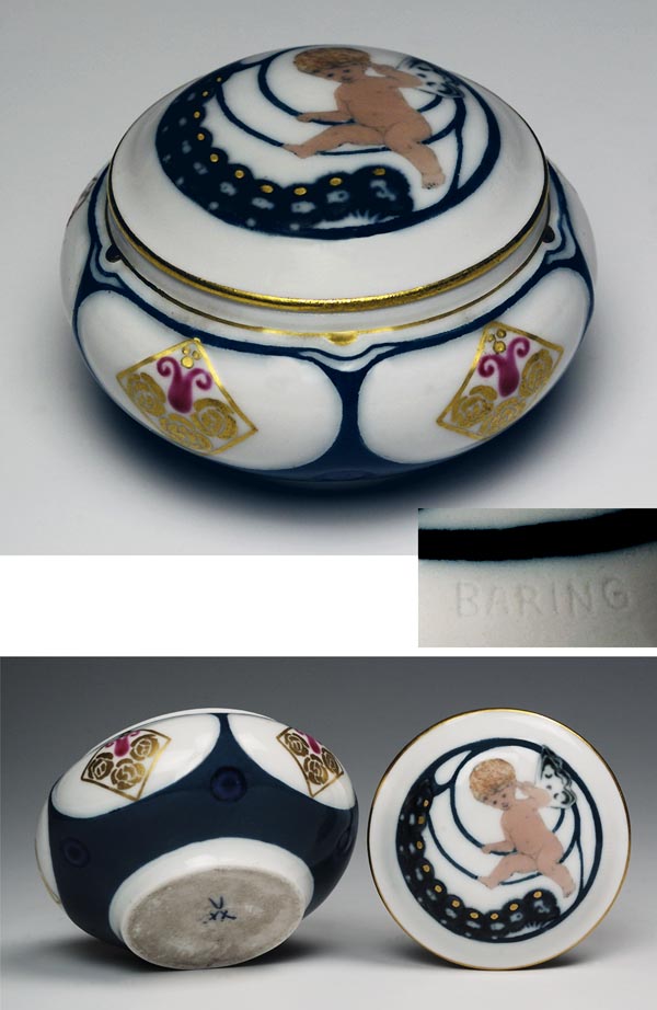 Jugendstil-Dose.