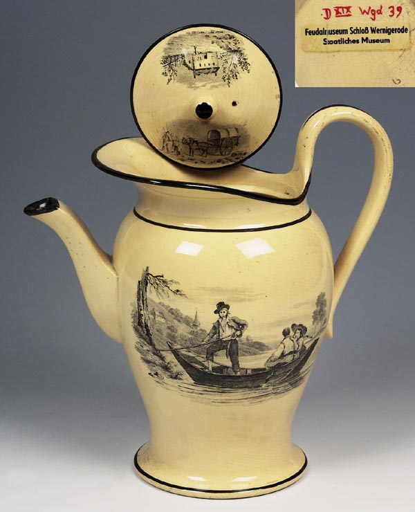 Biedermeier-Kaffeekanne.