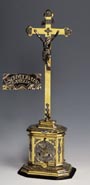 Seltene Barock-Figurenuhr.