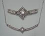 Art Déco-Diamant-Perlchen-Collier.