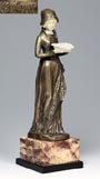 Jugendstil-Kleinplastik.