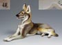 Jugendstil-Tierfigur.