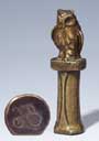 Bronze-Petschaft.