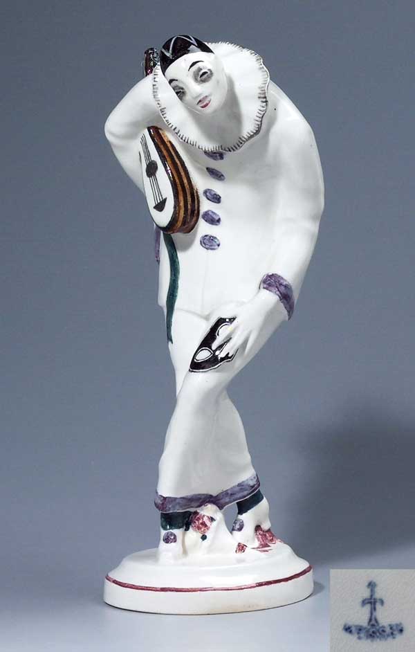 Jugendstil-Figur.