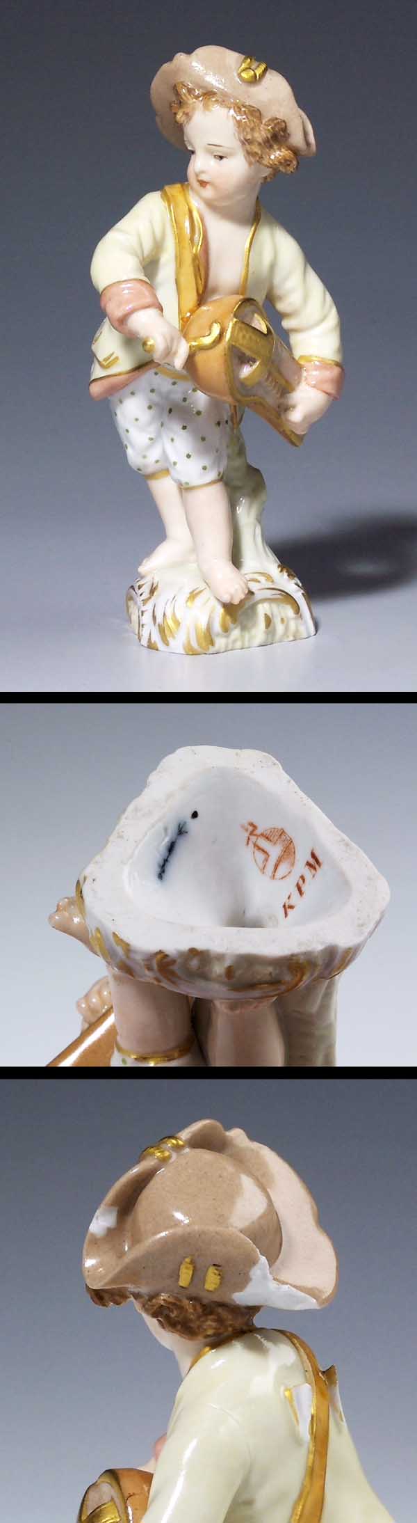 Kleine Putto-Figur.
