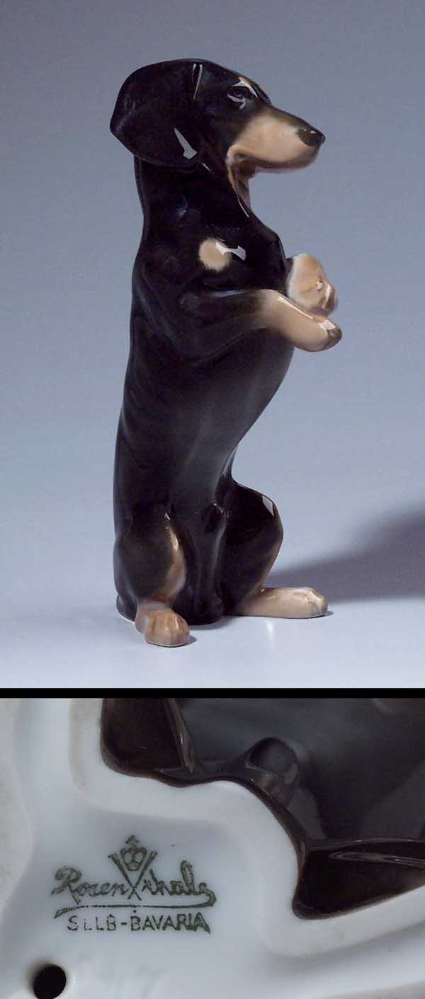 Jugendstil-Tierfigurengruppe.