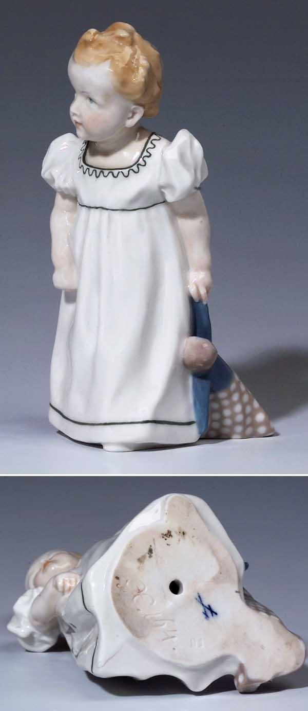Jugendstil-Kinderfigur.