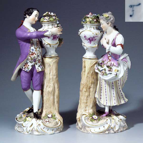Paar Gärtner-Figuren.