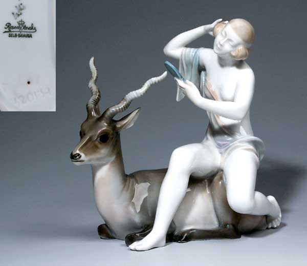 Art Déco-Figurengruppe.