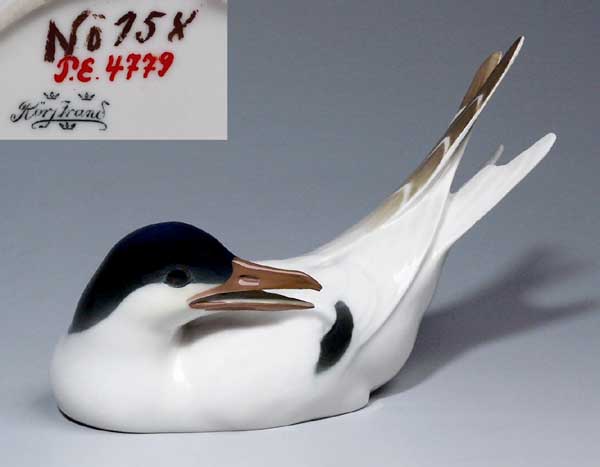 Jugendstil-Tierfigur.