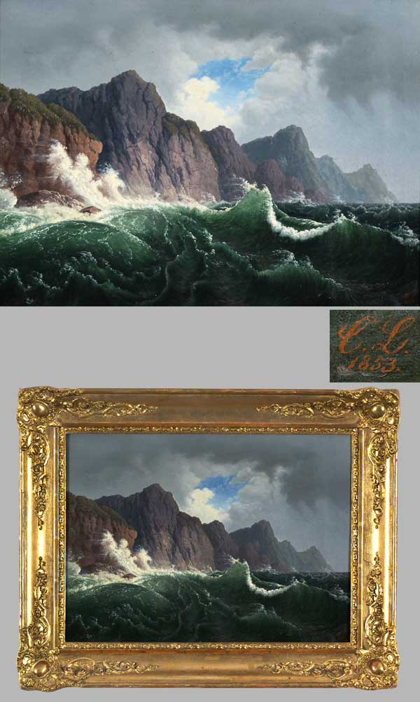 Biedermeier-Marinemaler.