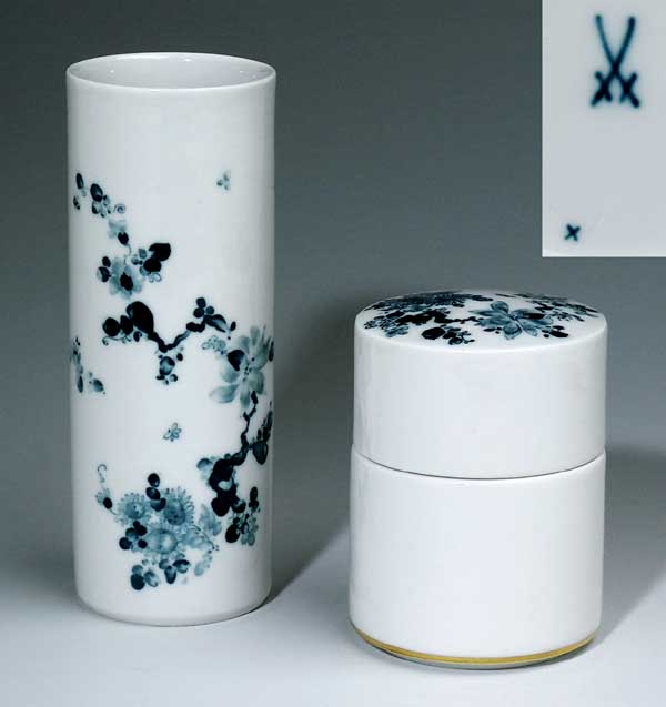Stangenvase, Zylinderdose.