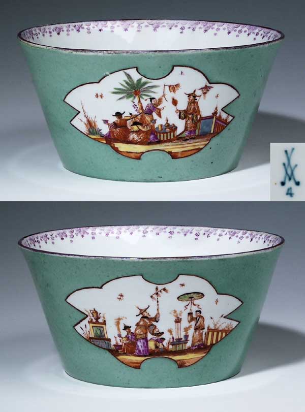 Chinoiserien-Kumme.