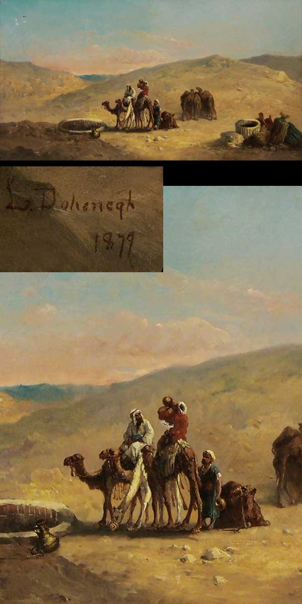 Orientalist 2.Hälfte 19.Jahrhundert.