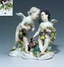Putti-Figurengruppe.