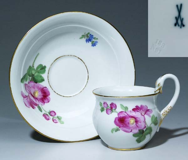 Tasse, Untertasse.