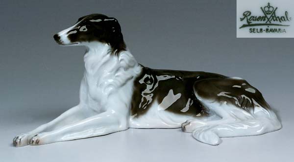 Jugendstil-Tierfigur.
