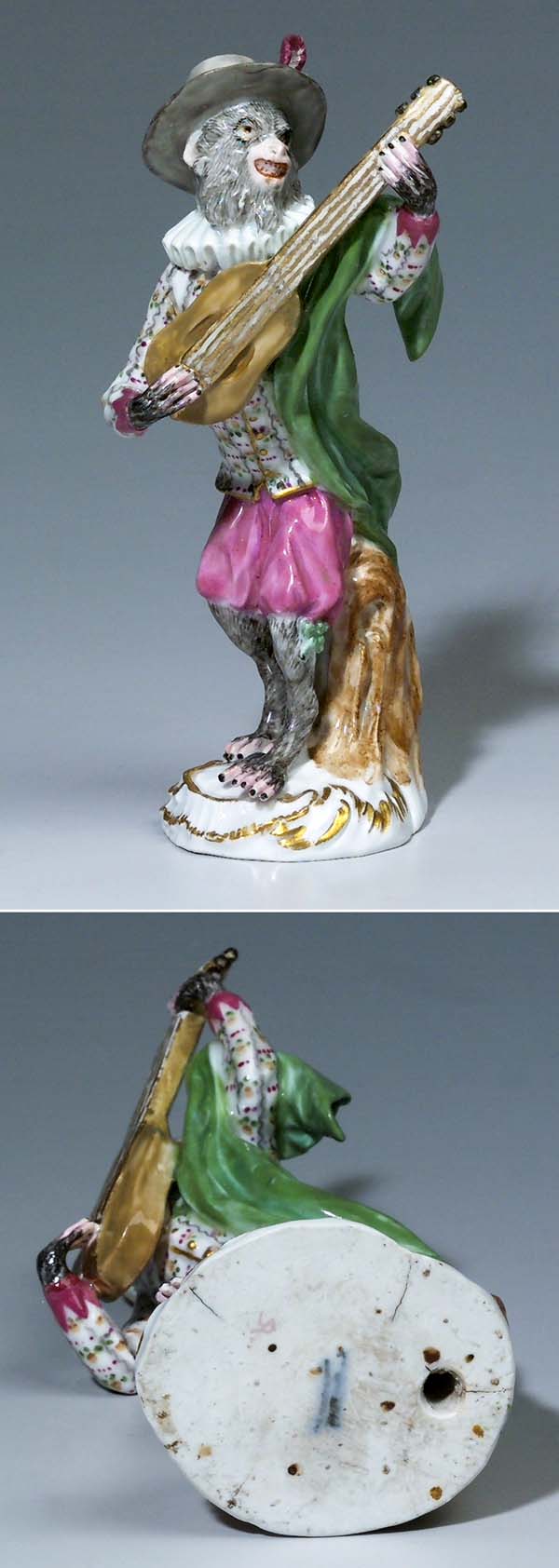 Figur der Affenkapelle.