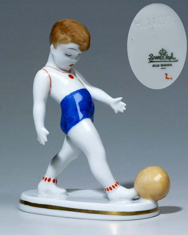 Art Déco-Kinderfigur.