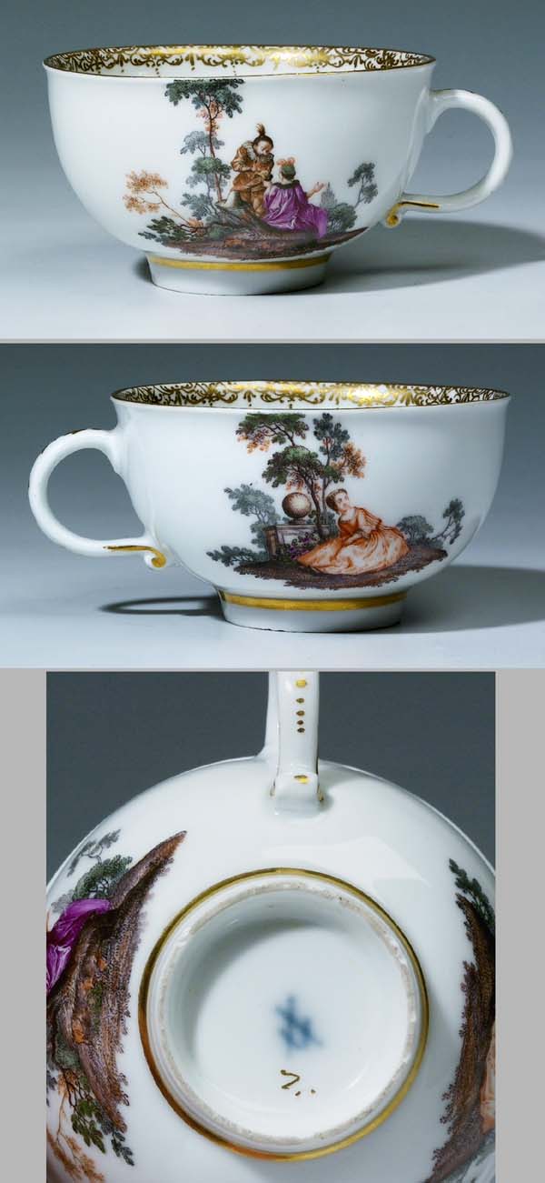 Harlekin-Tasse.