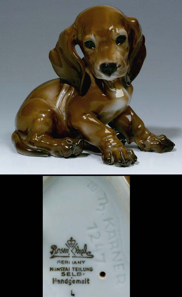 Art Déco-Tierfigur.
