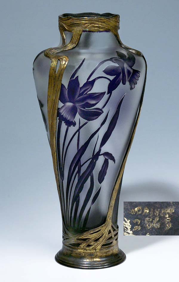 Große Jugendstil-Vase.
