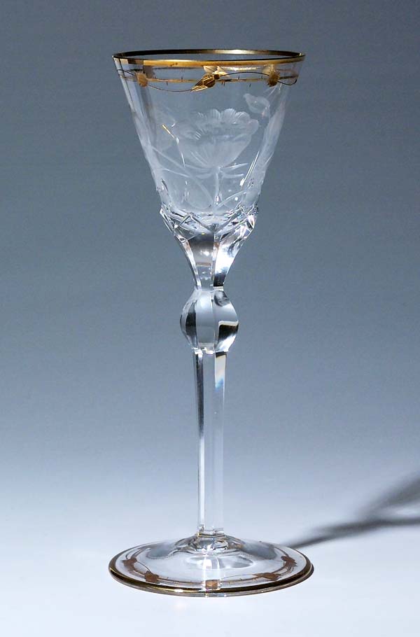 Jugendstil-Stengelglas.