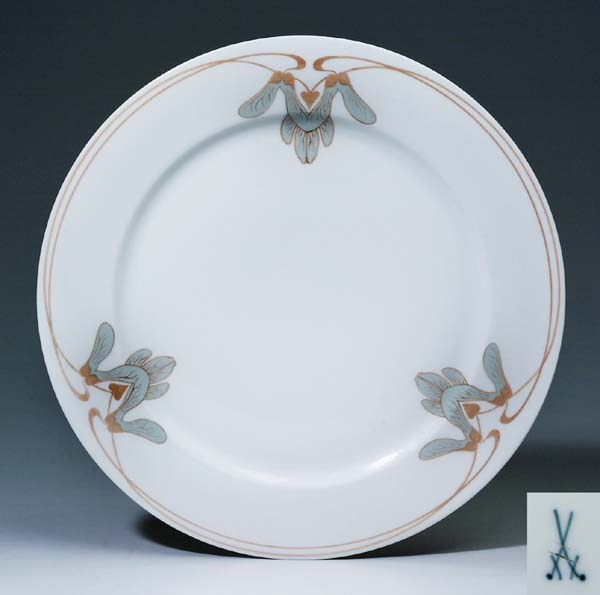 Jugendstil-Platte.