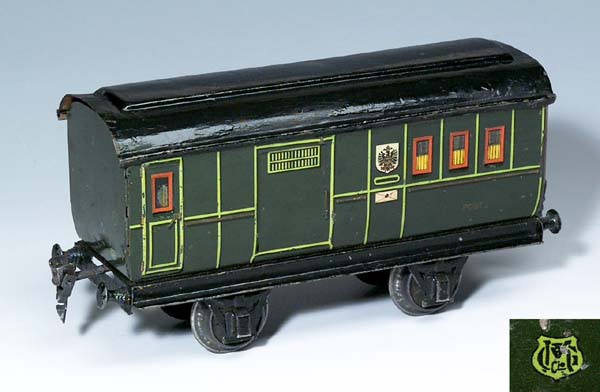 Post-Gepäckwagen.