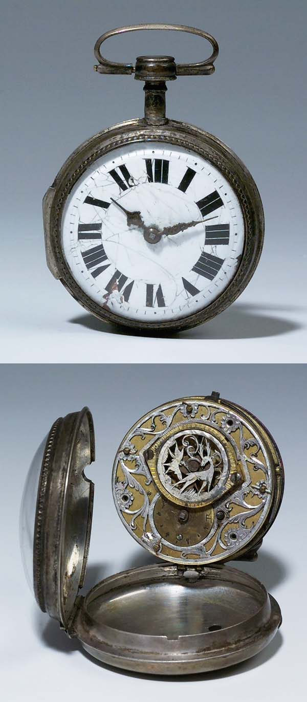 Spindel-Taschenuhr.