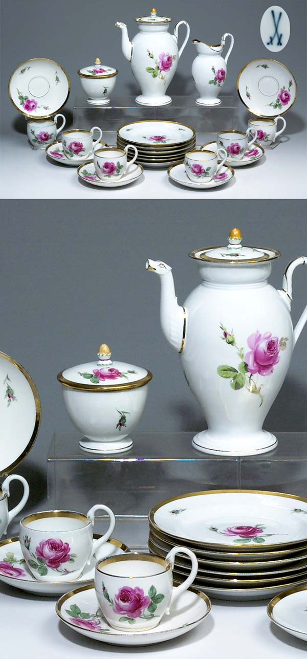 Biedermeier-Kaffeeservice.