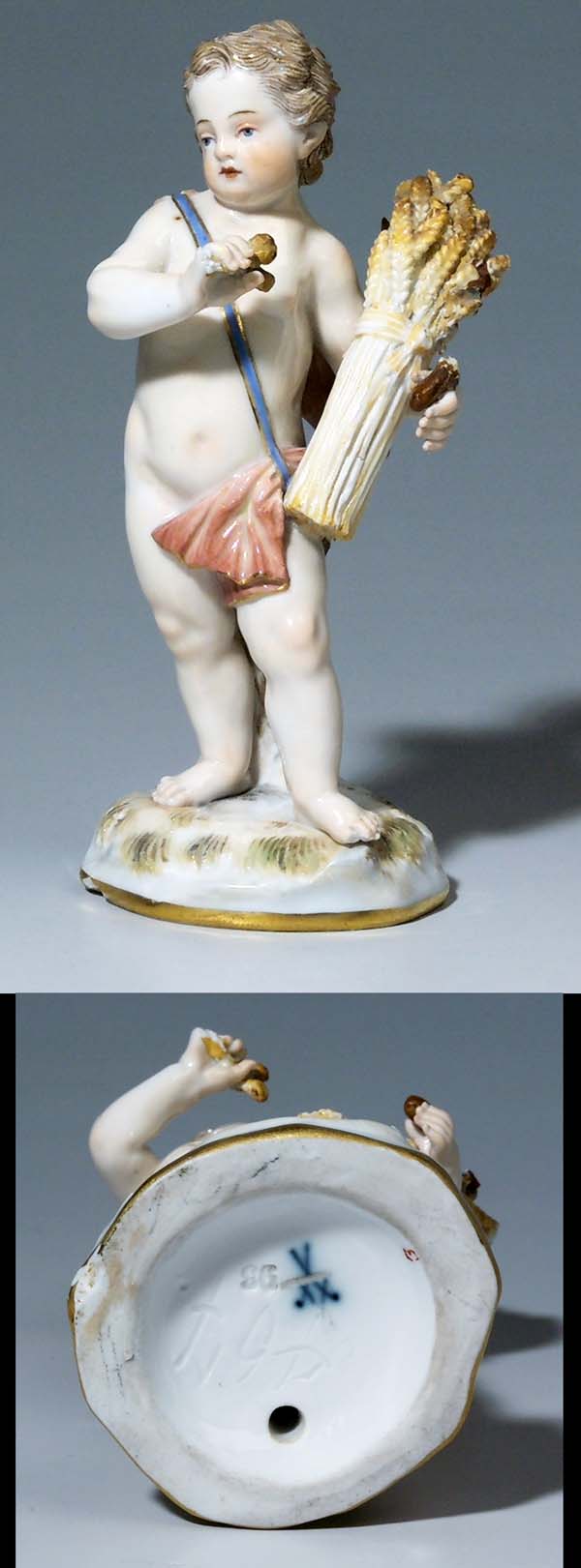 Putto-Figur.
