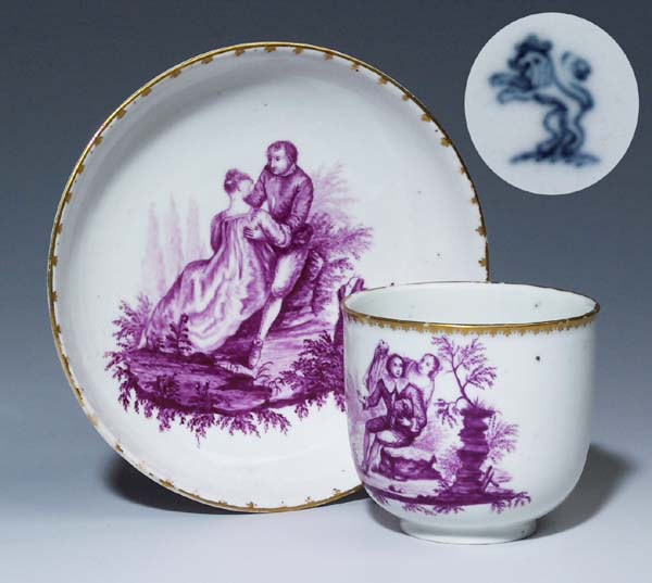 Tasse, Untertasse.