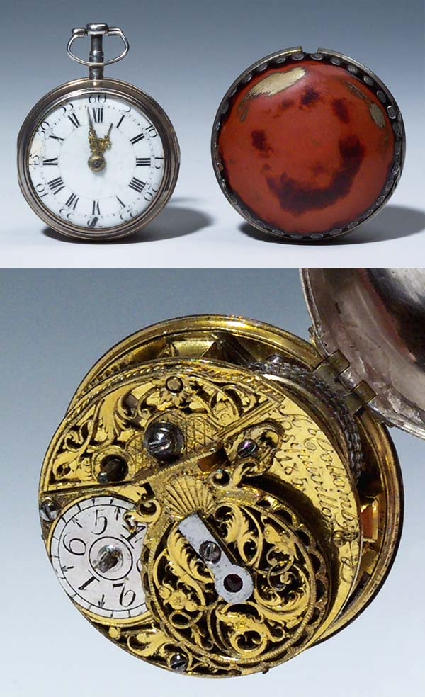 Spindeltaschenuhr.