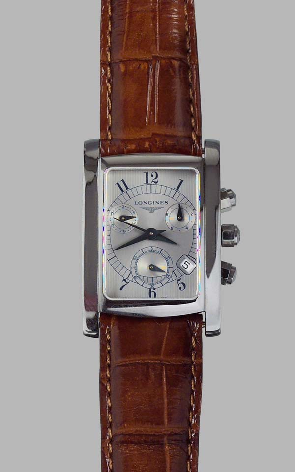 Longines-Armbanduhr mit Chronoghraph.